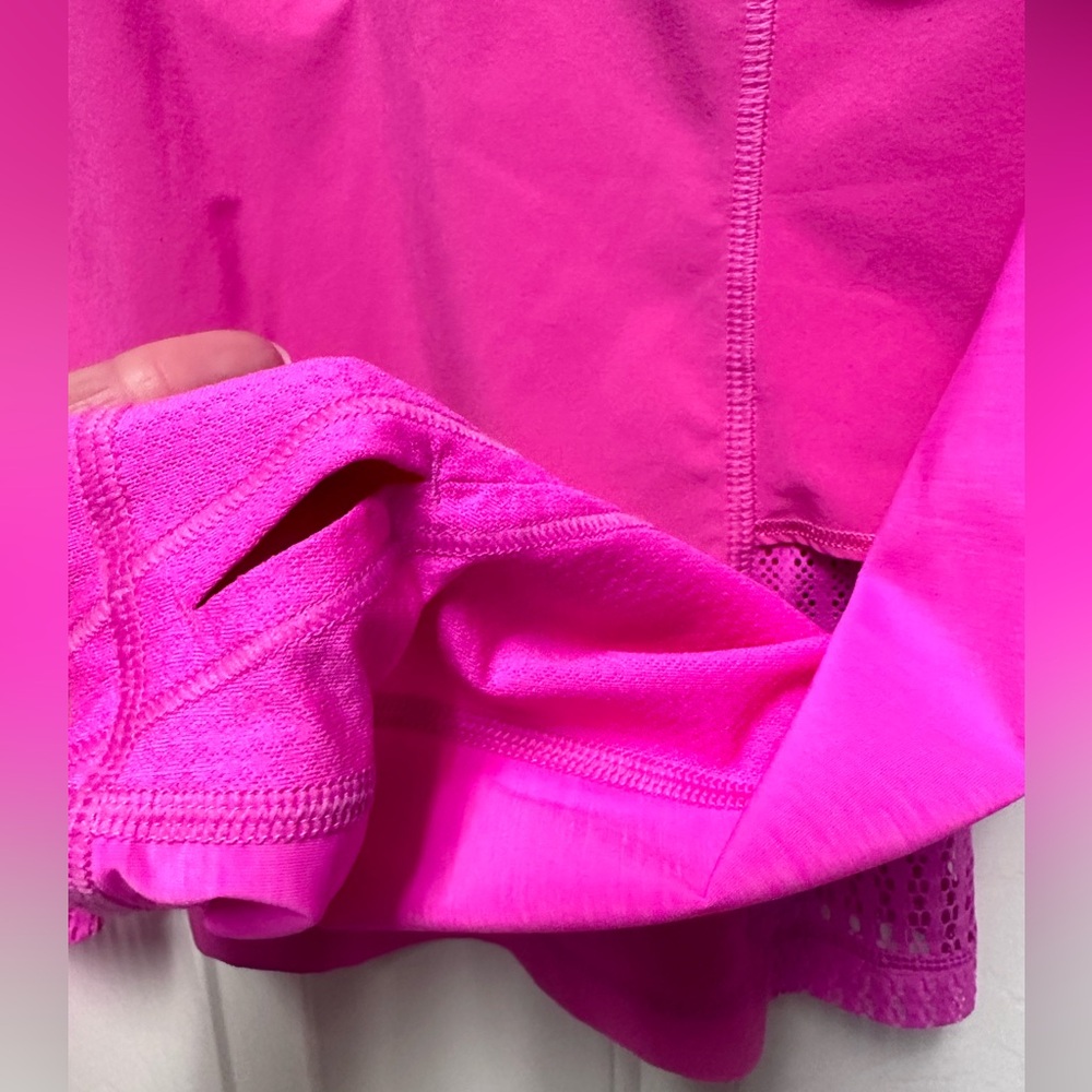 Lululemon Women's Fuchsia Pink Athletic Jacket Size 8 - Picture 8 of 13